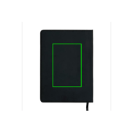Standard hardcover PU A5 notebook with stylus pen